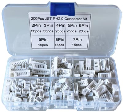 Solidchoice - 200 Stuks JST-PH 2.0 mm Bussenset voor Diverse Toepassingen