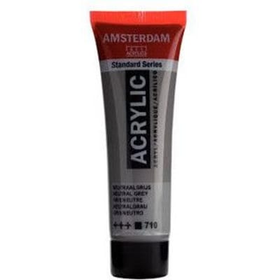 Peinture acrylique - Amsterdam - Standard - 20 Ml - Gris - Haute résistance à la lumière