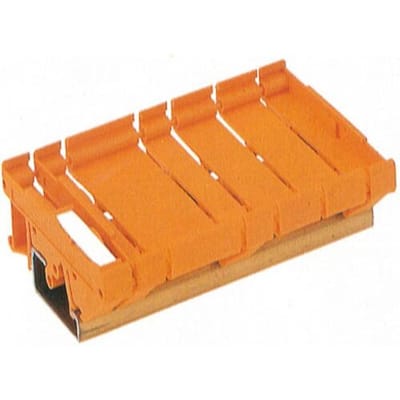 Weidmüller RF RS 70 LI/A2/O.SG DIN-rail-behuizing montagesokkel Open 70 x 10 x 33.5 x 28.6 Kunststof 20 stuk(s) Piece