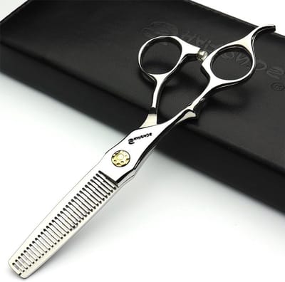 Professionele 6 Inch Kappersschaar en Uitdunschaar van Japan 440C Staal voor Haarstyling en Knippen