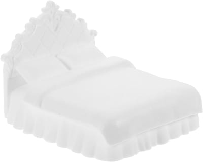 Allecto Plus - Mini Bed Poppenhuis Meubels Accessoires Tweepersoonsbednodigd Mini Modellen Poppenbed.