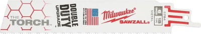 Milwaukee Torch - Reciprozaagbladzaagblad 150 / 1,4 Mm (5 Stuks)
