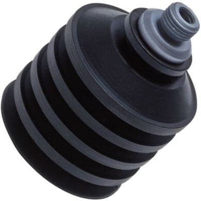 20mm Balg CR Zwart Vacuümzuignap M5 of G 1/8 inch Binnendraad/Buitendraad Slag 16mm