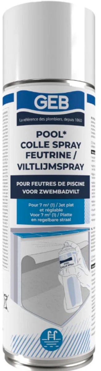 Pool zwembadvilt lijmspray | 500 ml - GEB