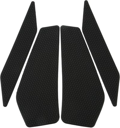 Dailygoods- Kniegreepbescherming Antislip - Tankpad - Motor Bescherming - Schadevrij - Weerbestendig - Rubber - Motorbescherming