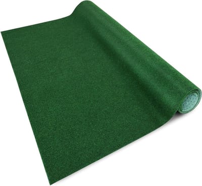 casa pura - Evergreen Grass carpet | artificial grass with drainage tops | 1,35 x 11 m | green