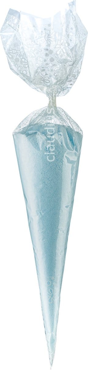 Scrubzout Opium - 300 gram in puntzak wit - set van 6 stuks - Hydraterende Lichaamsscrub
