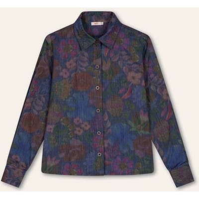 Oilily Jozaar Denim Overshirt- maat44 Peacoat