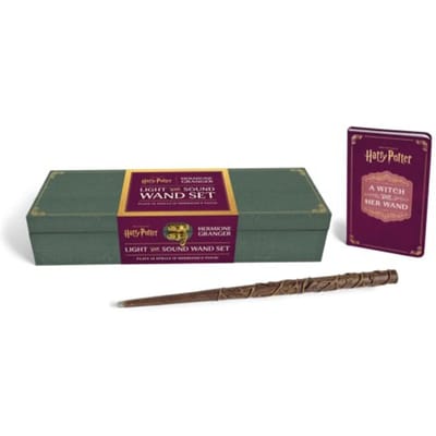 Harry Potter: Hermione Granger Light And Sound Wand Set: Plays 12 Spells In Hermione's Voice! - Donald Lemke