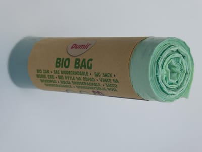 Biozakken 60 liter groen 60x80 cm - 6 rollen à 5 stuks