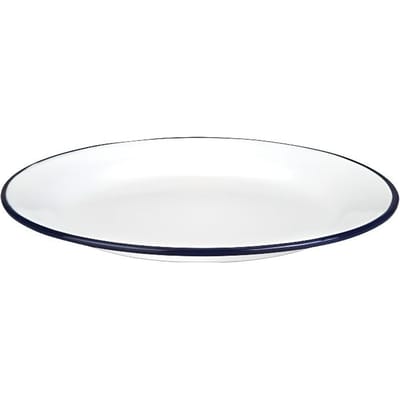 Ibili 901128 Assiette plaque en acier émaillé vi…