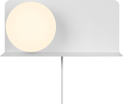 Nordlux Lilibeth-wandlamp-E14-opaal glas-wit