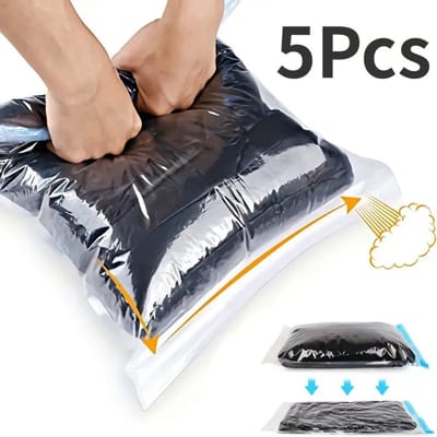 Nivard Koffer Organizer Set - Packing Cubes - Compressie - Travel - Compression - Set - 5 stuks