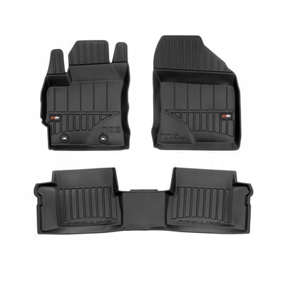 FROGUM ProLine Automatten + Kofferbakmat – Perfecte Pasvorm – Duurzaam & Geurloos TPE – TOYOTA Auris II Kombi 2012-2018