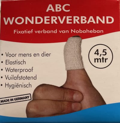Wonderverband - Wit - 4.5 m x 5 cm  - Verband