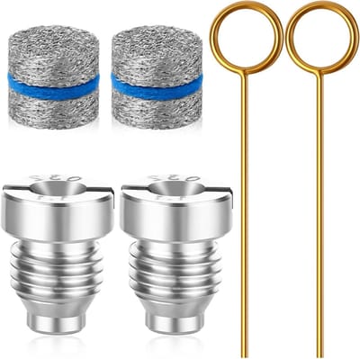 Foam cannon 1.1mm opening - 6 delige set - universeel - voor krachtige schuimproductie - ShopVlot