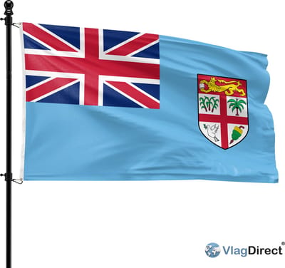 VlagDirect - Fijische vlag - Fiji vlag - 90 x 150 cm