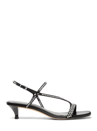 Michael Kors Selina Kitten Sandal Black Maat: 36 | Sandalen Outlet | Dames | Zwart