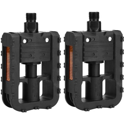 Kunststof Opvouwbare Fiets Fietspedalen Outdoor Fietsaccessoire Onderdelen black