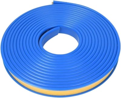 U-vormige randband - Meubelbeschermer Hoekbeschermer - Meubels Beschermen - Zelfklevend TPE Materiaal - 5 Meter - Blauw