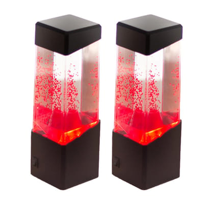Ynkkvre -Vulkaanlamp Nachtlamp LED voor Kinderen en Tieners – USB/Batterij – Rustgevende Sfeerlamp en Educatief Cadeau