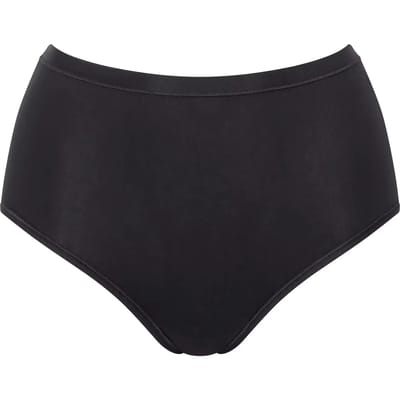 sloggi GO Daily Cotton Highwaist 3P Dames Onderbroek - ZWART -