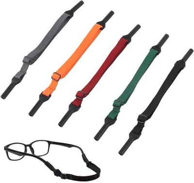 EXCITAT 5 stuks - Touw - Brillenkoord - Verstelbaar - Elastisch brillenkoord - Geschikt voor hardlopen, wandelen, volwassenen, buiten
