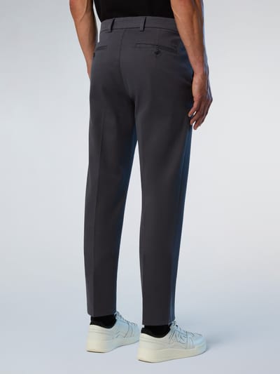 North Sails Chinos Defender geplooide gabardine