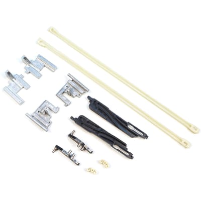 ESR677 12 Pièces Toit Ouvrant Toit Coulissant Glissière Levier Guideur Clips de Levage Kit de Réparation pour Renault Clio MK2 II X65 BB CB SB 1998-2016