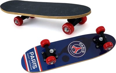 Mini Skateboard Houten Board met Grip - Officiële Voetbal Fan Merchandise