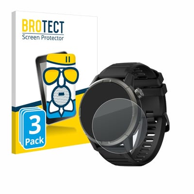 BROTECT - Screenprotector voor Kiprun GPS 900 by Coros - Folie Beschermfolie Beschermglas matte 3 Stuks