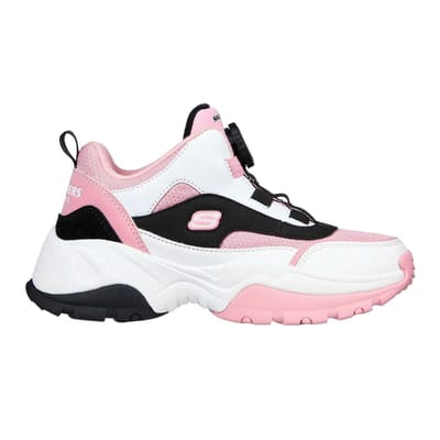 Skechers Kozmiks1-sportschoenen voor kinderen (Roze/Zwart)