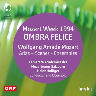 Camerata Salzburg, Heinz Holliger - Mozart Week 1994 (3 CD)