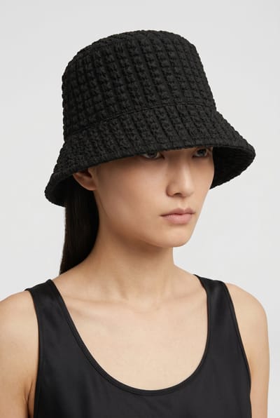 & Other Stories Chilli Bucket Hat Black Maat: XS/S | Hoeden Outlet | Dames | Zwart