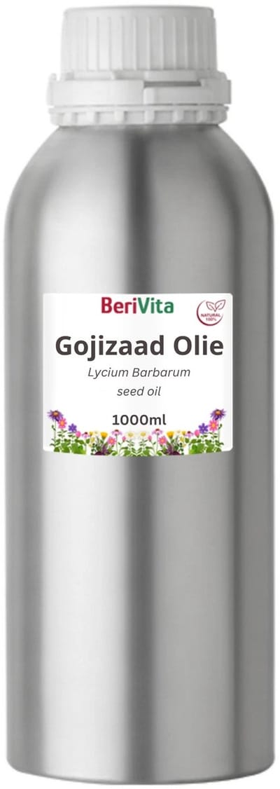 Goji Bessen Olie Puur Liter - Koudgeperste en Onbewerkte Gojibes Olie