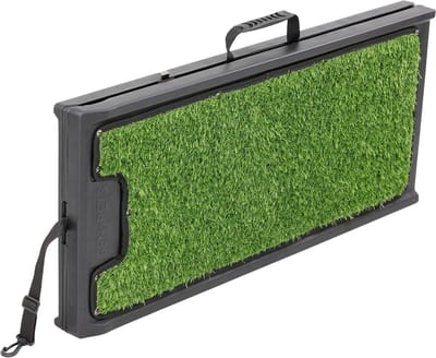 Huisdier opstaphelling - Hondenhelling auto - Veilig instappen - Antislip oppervlak - 183 cm lang - Groen