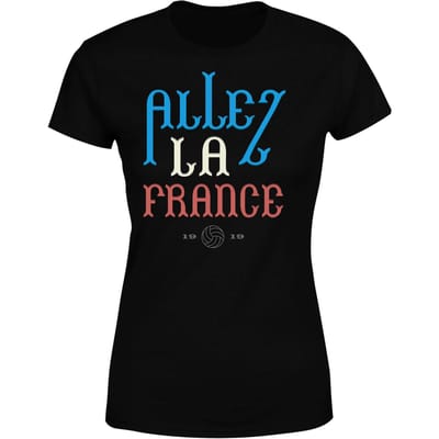 Allez La France Women's T-Shirt - Black - 3XL