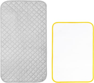 2 Stuks Strijkmatten, Opvouwbare Strijkplank, Draagbare Strijkdekens voor Tafel, Ideaal voor Stoomstrijkers en Reizen, Strijkkleden met Compact Ontwerp