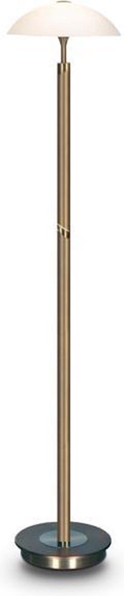 Vloerlamp Vogue Bronskl.+Glas Rond 75W-G9