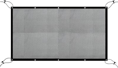 Autoscheider Net - Huisdier Barrière - Veilig Vervoer - Stevig Opvouwbaar - 116x76cm - Zwart