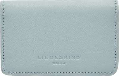 LIEBESKIND BERLIN Leren Kaarthoes Classics Cardie Card Case Spirit Lichtblauw