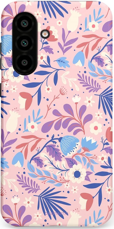 Casetastic Hoesje Geschikt voor Samsung A56 / A36 - Stijlvolle Beschermende Duo-layer Case - Bloeispel