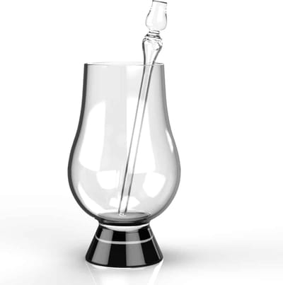 Whiskyglas met Pipette combinatie set - Glencairn Crystal Scotland