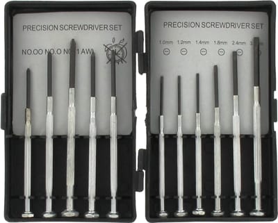 Horlogeschroevendraaierset 11dlg