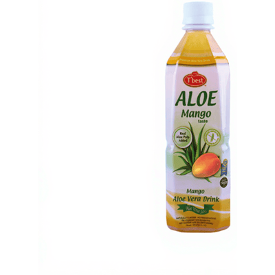 TBest aloë vera-drank met mangosmaak TB-fles 500 ml × 20 flessen