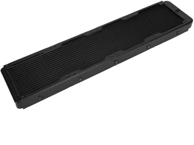 OmGoods - Dailygoody - Waterkoeling Radiator - 480mm - Zwart Aluminium - 18 Buizen - Geschikt voor PC - Industrieel - Optimale koeling - Geschikt voor gaming