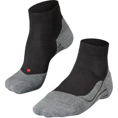 FALKE RU4 Short anti-blaar katoen functioneel materiaal hardloopsokken dames zwart - maat 39-40