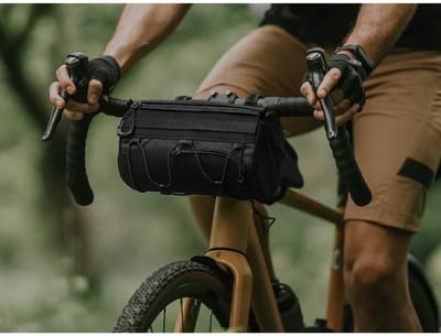 Stuurtas Fiets - Fietsaccessoire Fietstas - Spullen Meenemen - Snel Bevestigen - 38 liter - Groen