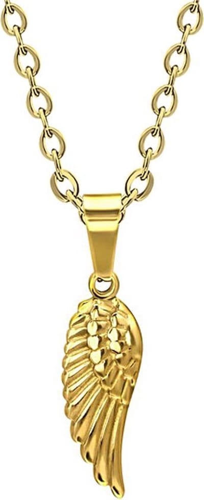 Amanto Ketting Can - 316L Staal - Vleugel - 8x21mm - 45cm