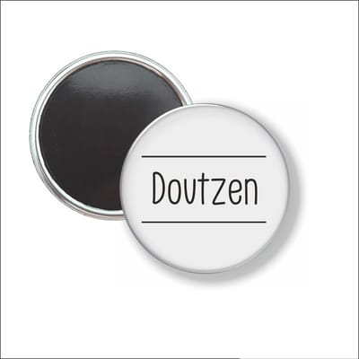 Button Met Magneet 58 MM - Doutzen - NIET VOOR KLEDING